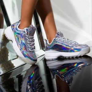 Fila Iridescent chunky sneaker